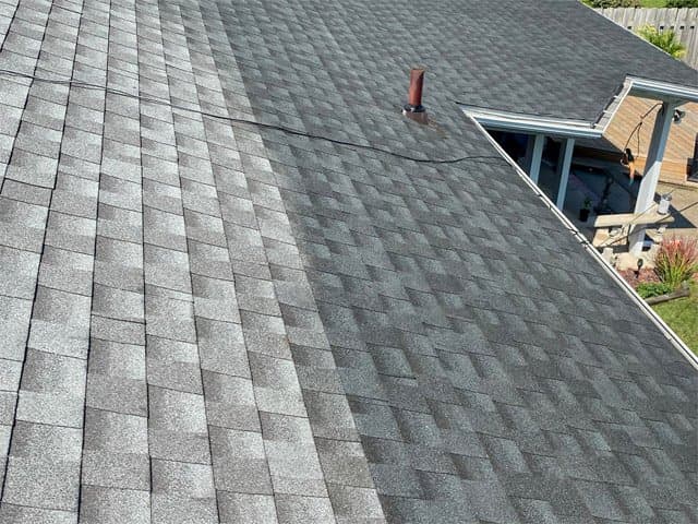 Kansas Standard project before and after